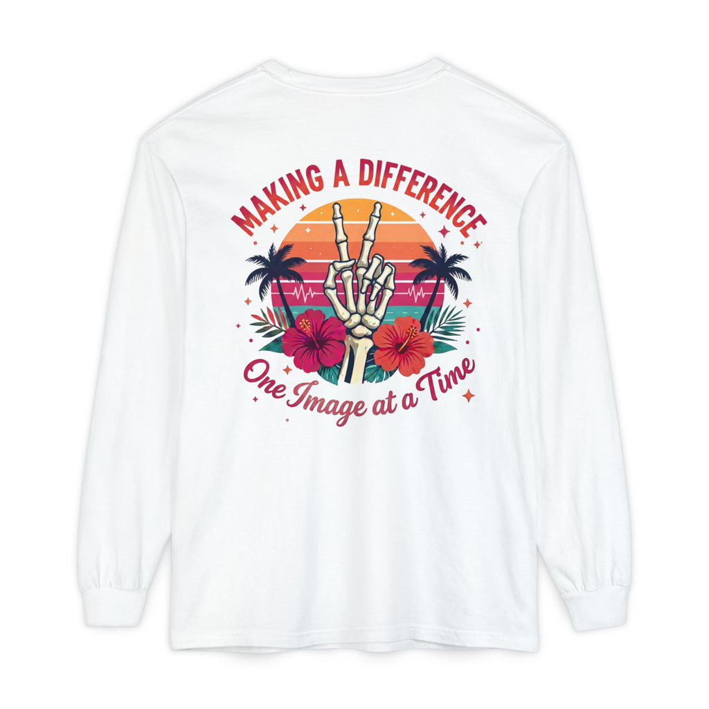 Radiologic Technologist Long Sleeve Tee | Making a Difference: One Image at a Time