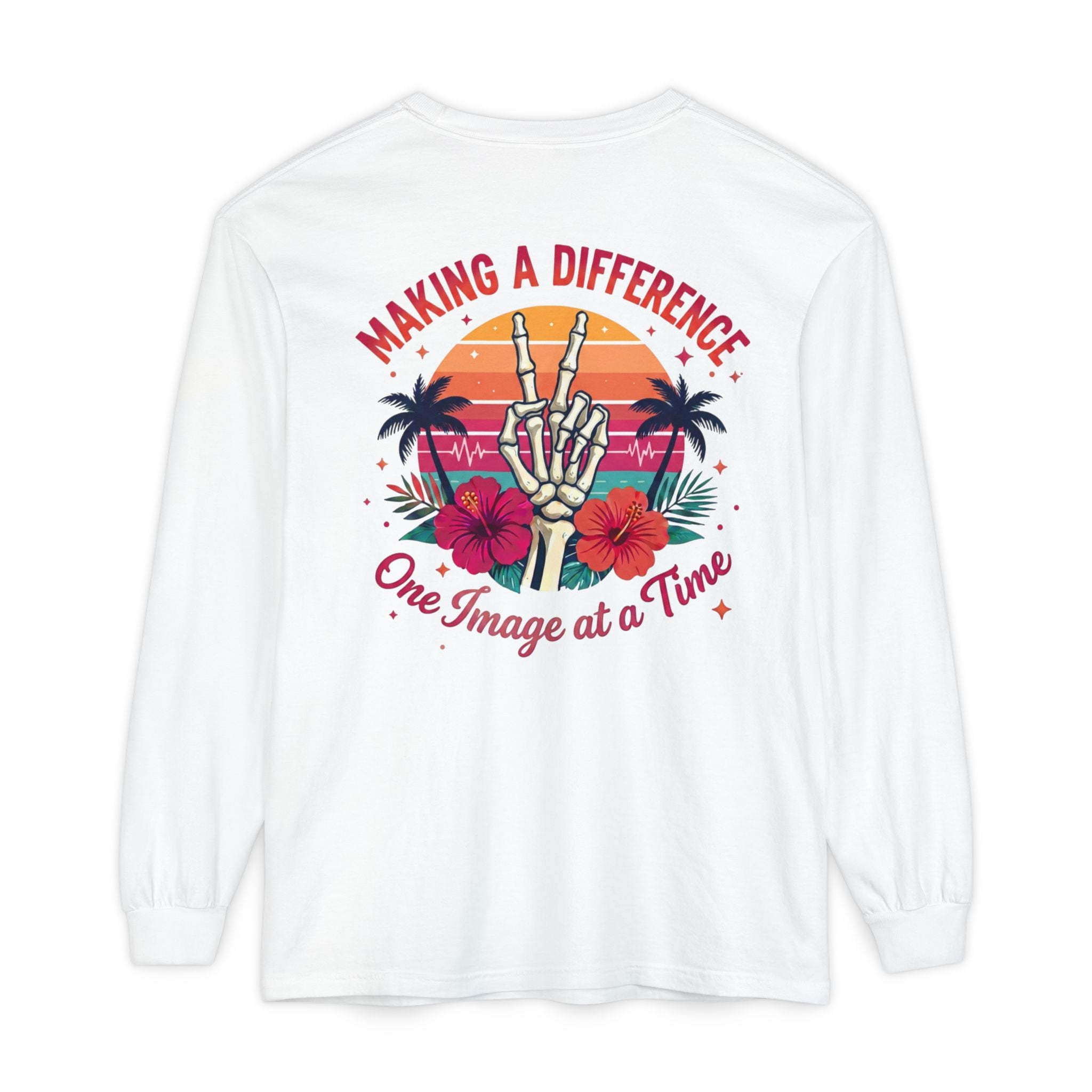 Radiologic Technologist Long Sleeve Tee | Making a Difference: One Image at a Time