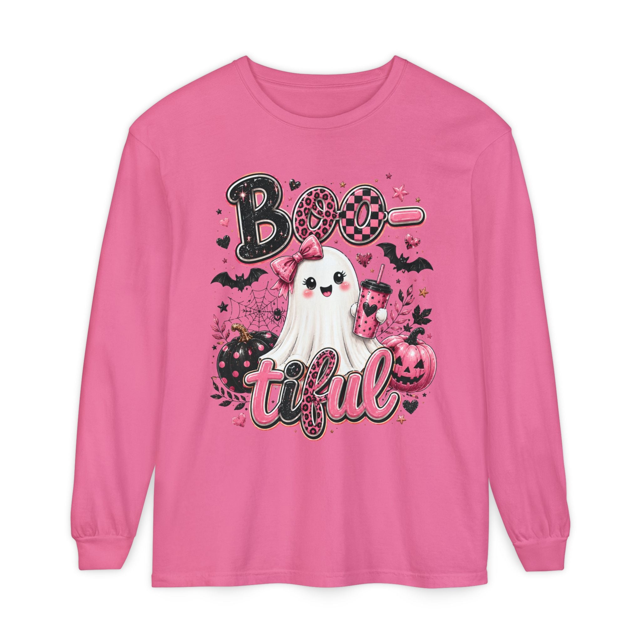 Boo-tiful Ghost Long Sleeve Tee