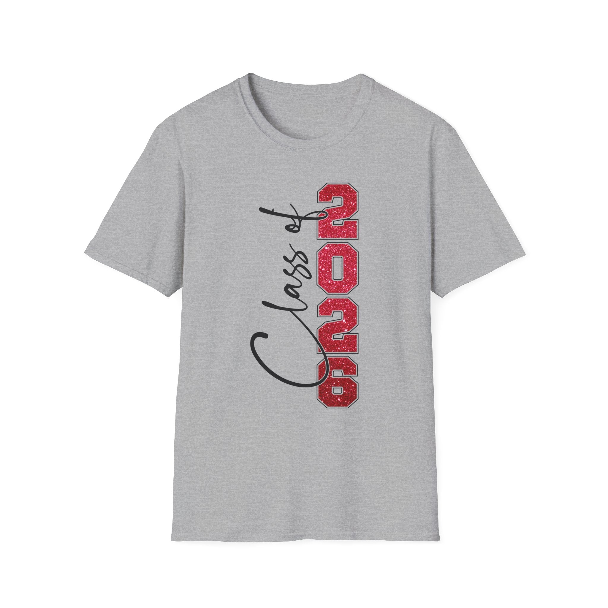 2026 Vertical Red Grad Tee