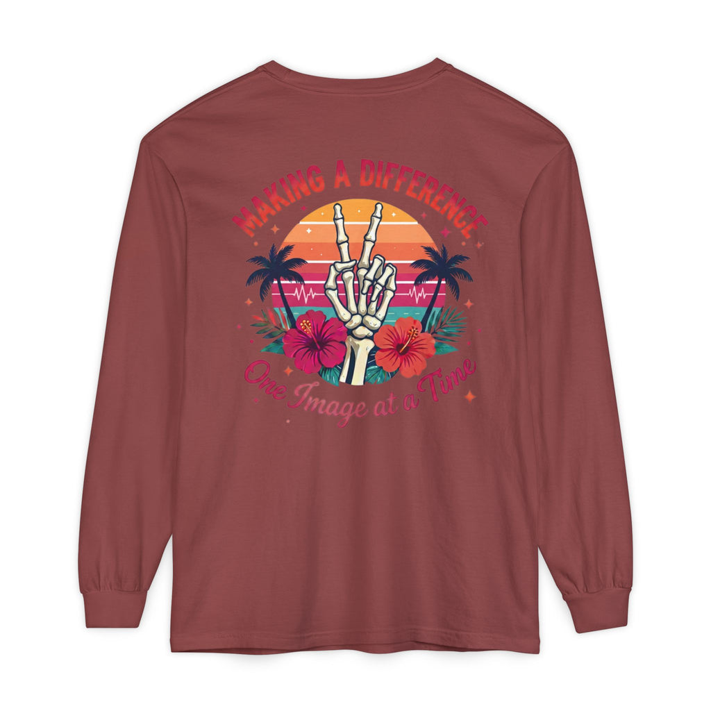 Radiologic Technologist Long Sleeve Tee | Making a Difference: One Image at a Time