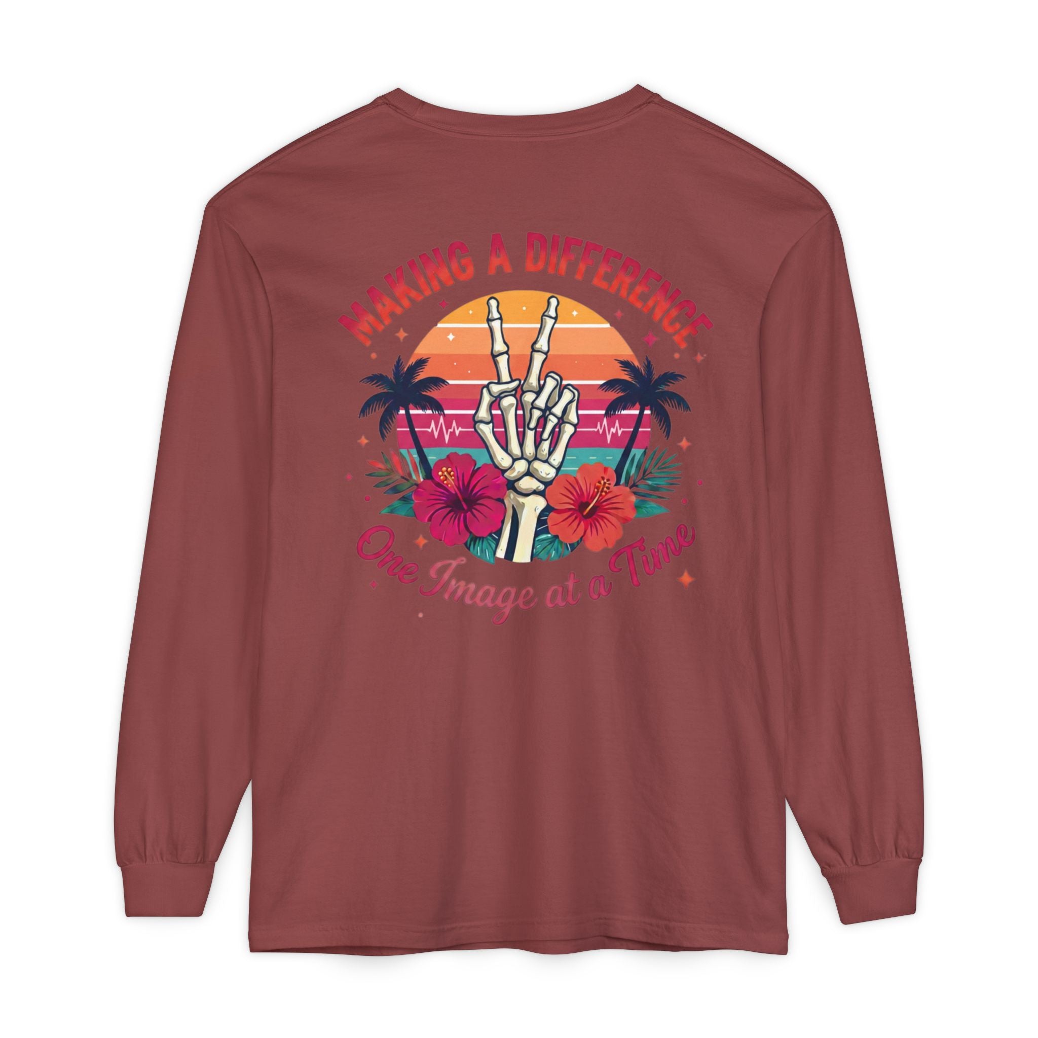 Radiologic Technologist Long Sleeve Tee | Making a Difference: One Image at a Time
