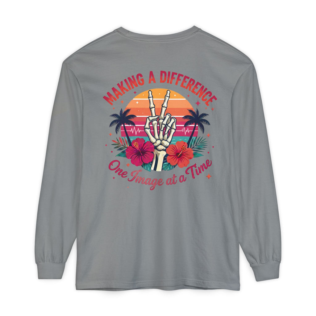 Radiologic Technologist Long Sleeve Tee | Making a Difference: One Image at a Time