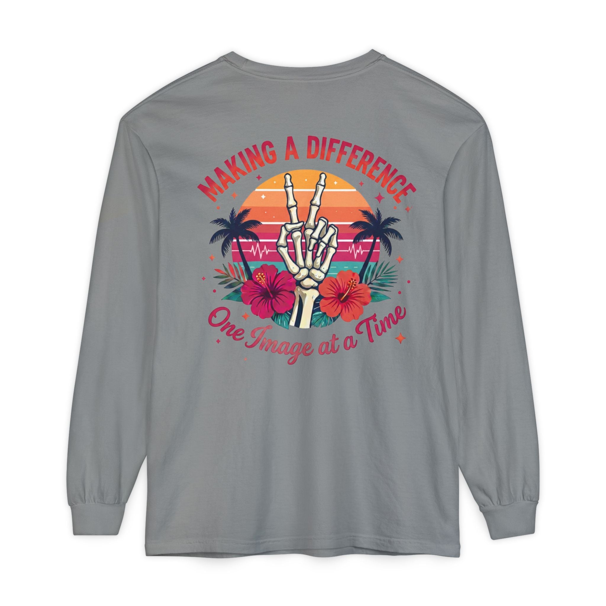 Radiologic Technologist Long Sleeve Tee | Making a Difference: One Image at a Time