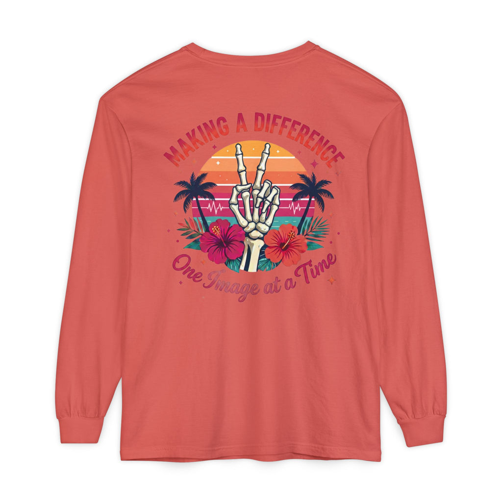 Radiologic Technologist Long Sleeve Tee | Making a Difference: One Image at a Time