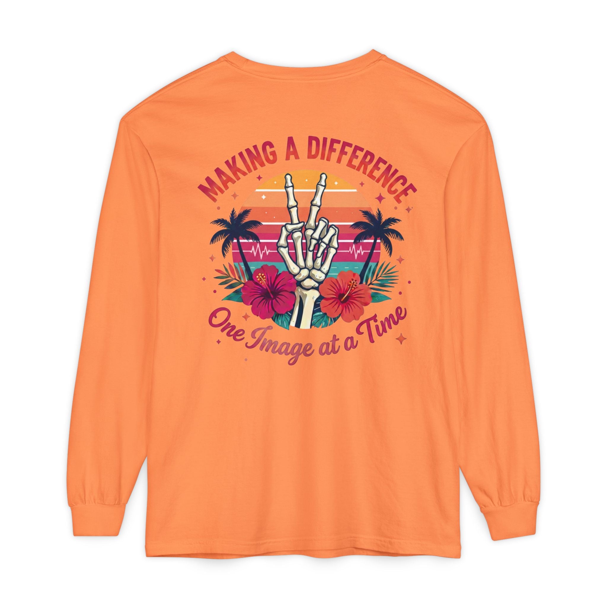 Radiologic Technologist Long Sleeve Tee | Making a Difference: One Image at a Time