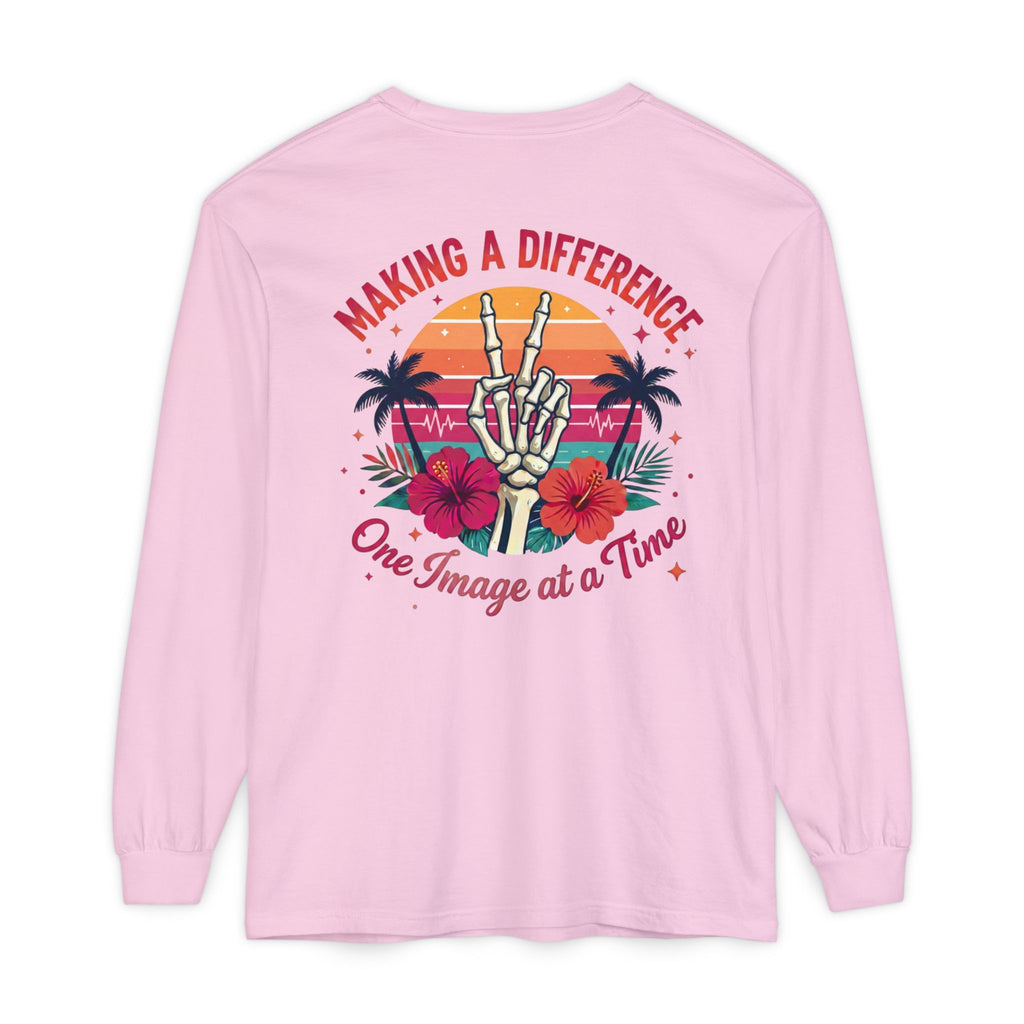 Radiologic Technologist Long Sleeve Tee | Making a Difference: One Image at a Time