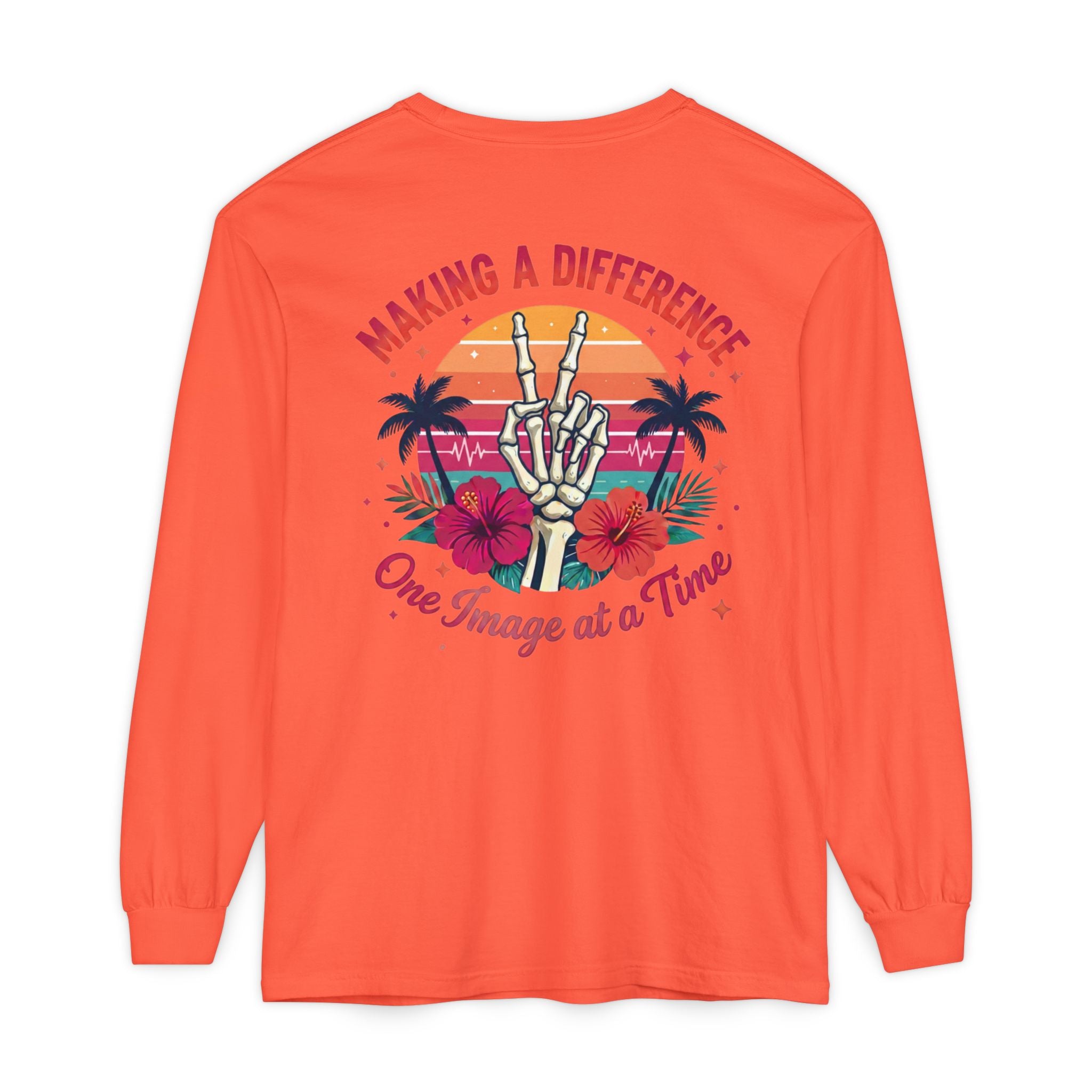 Radiologic Technologist Long Sleeve Tee | Making a Difference: One Image at a Time