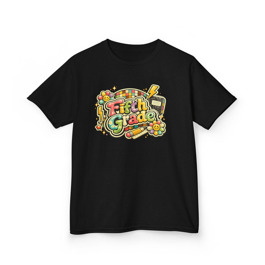 Fifth Grade Rainbow kids Tee