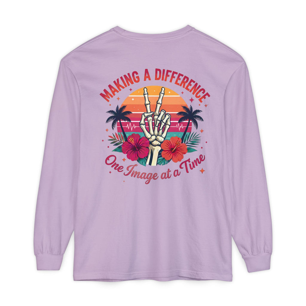 Radiologic Technologist Long Sleeve Tee | Making a Difference: One Image at a Time