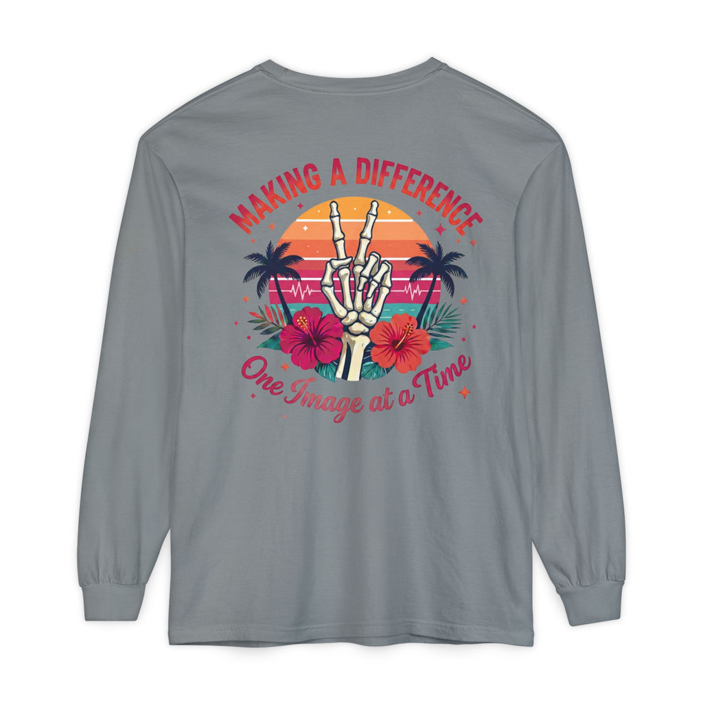 Radiologic Technologist Long Sleeve Tee | Making a Difference: One Image at a Time