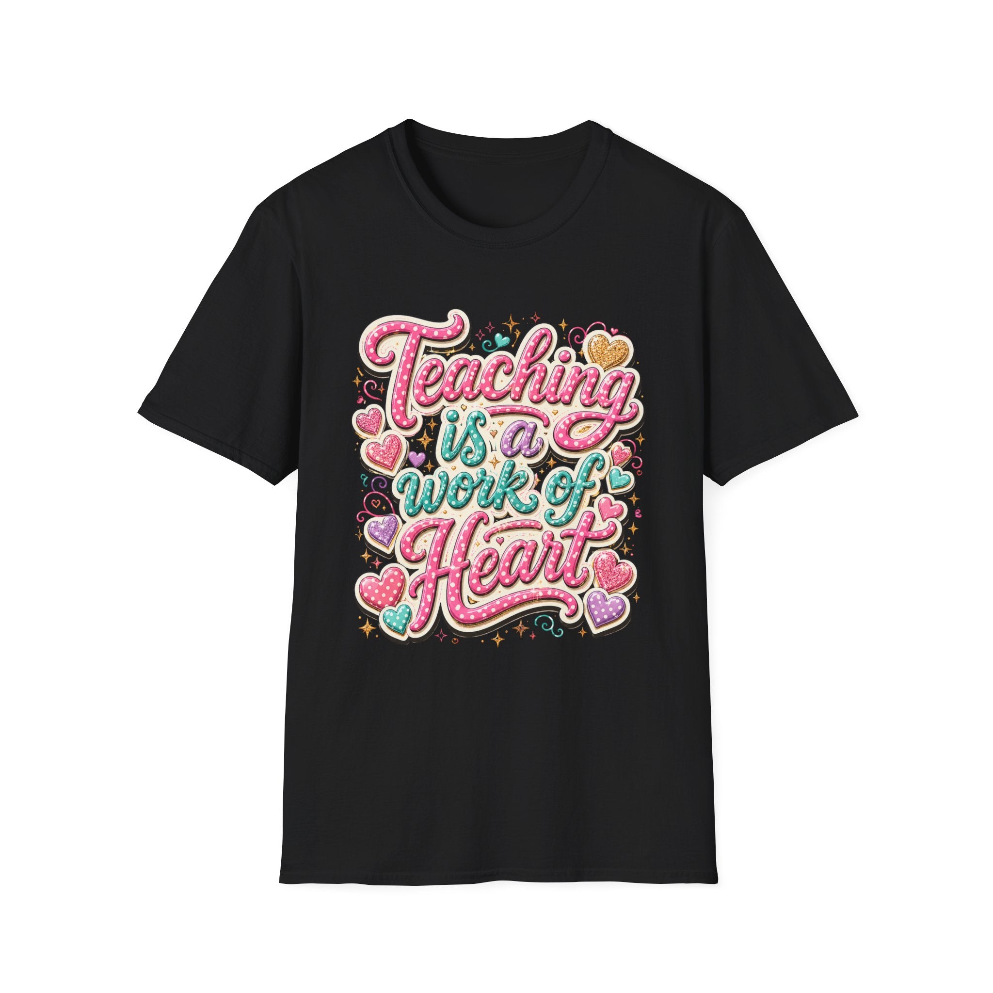 Teaching Is a Work of Heart T-Shirt