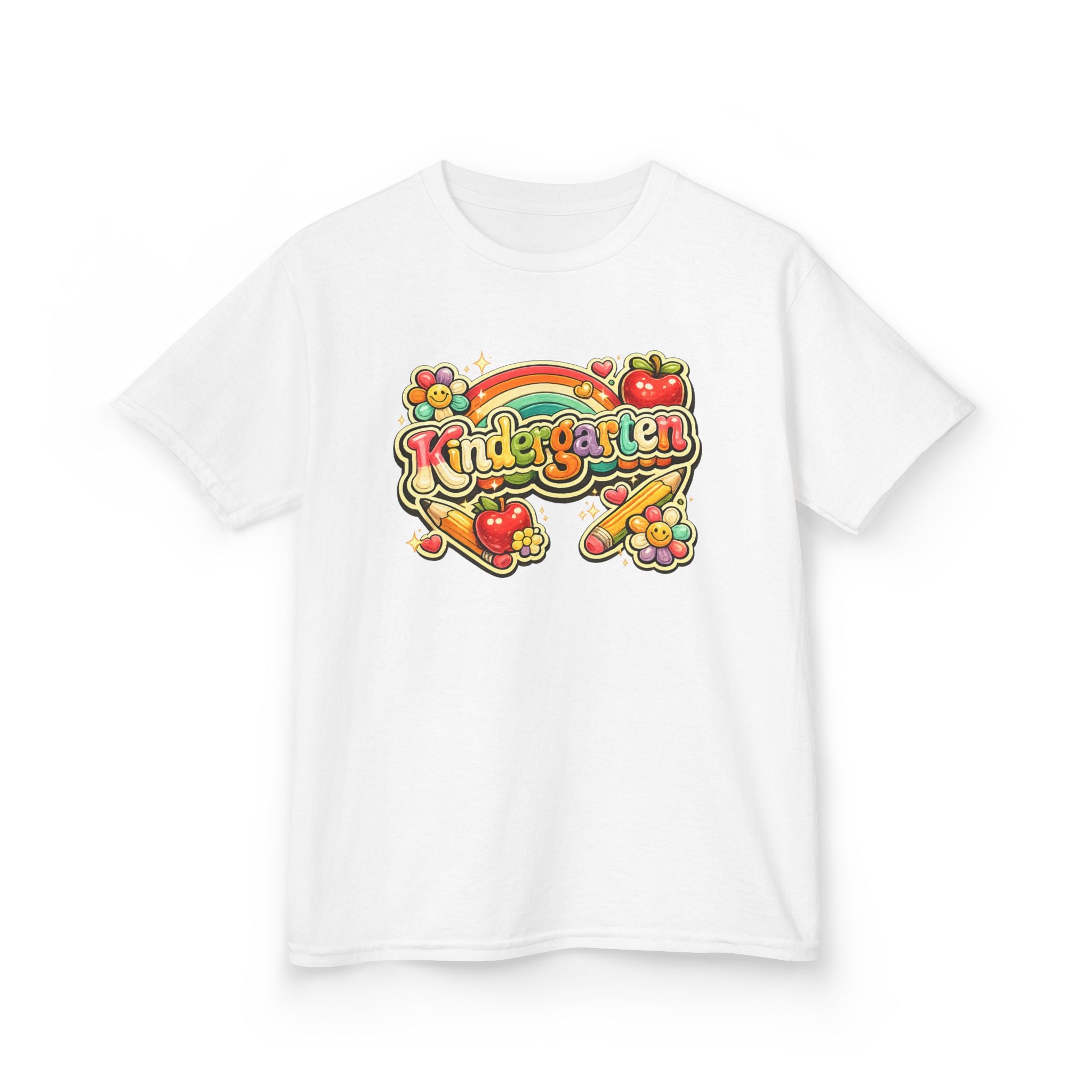 Kindergarten Rainbow Kids Tee
