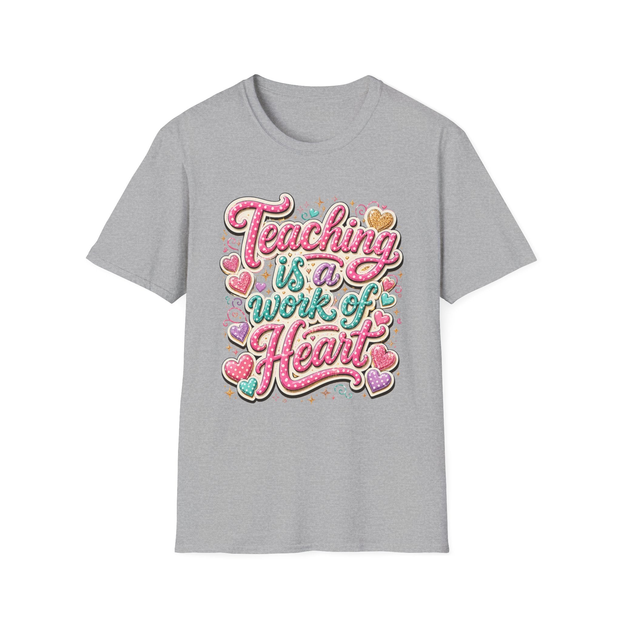Teaching Is a Work of Heart T-Shirt