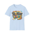 Teacher Vibes T-Shirt — Colorful Rainbow