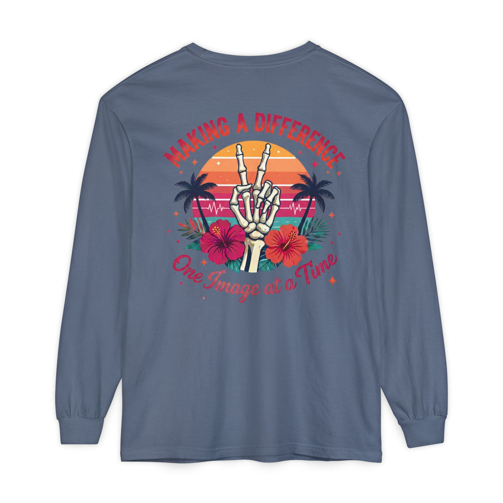 Radiologic Technologist Long Sleeve Tee | Making a Difference: One Image at a Time