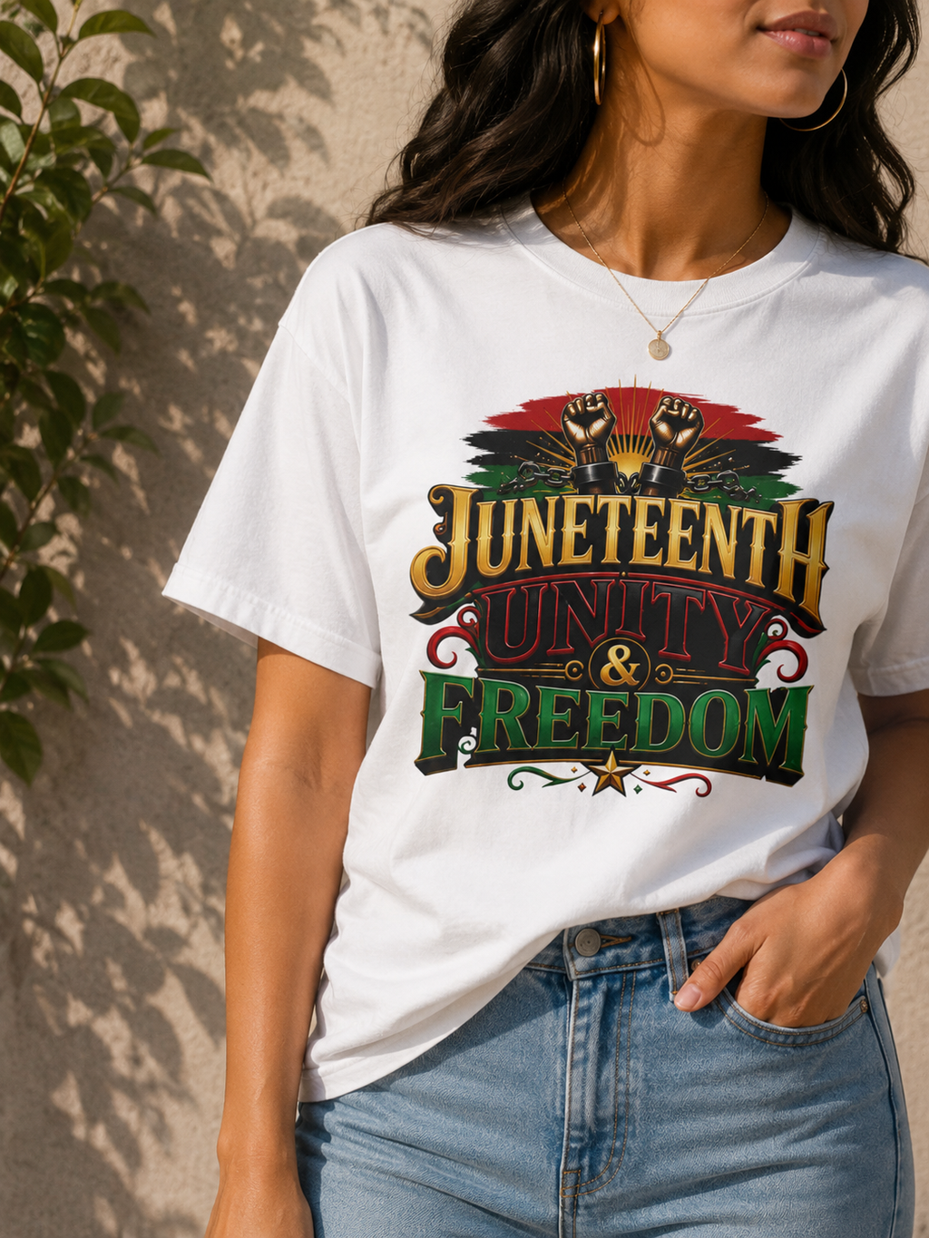 Juneteenth Unity Freedom T-Shirt