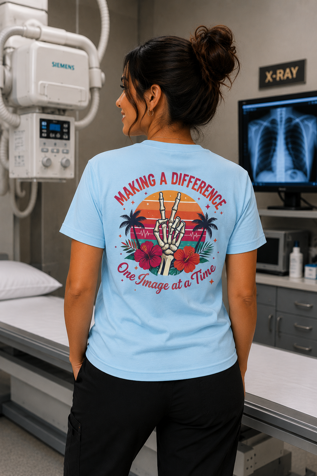 Radiologic Technologist Tee | Making a Difference One Image at a Time Shirt