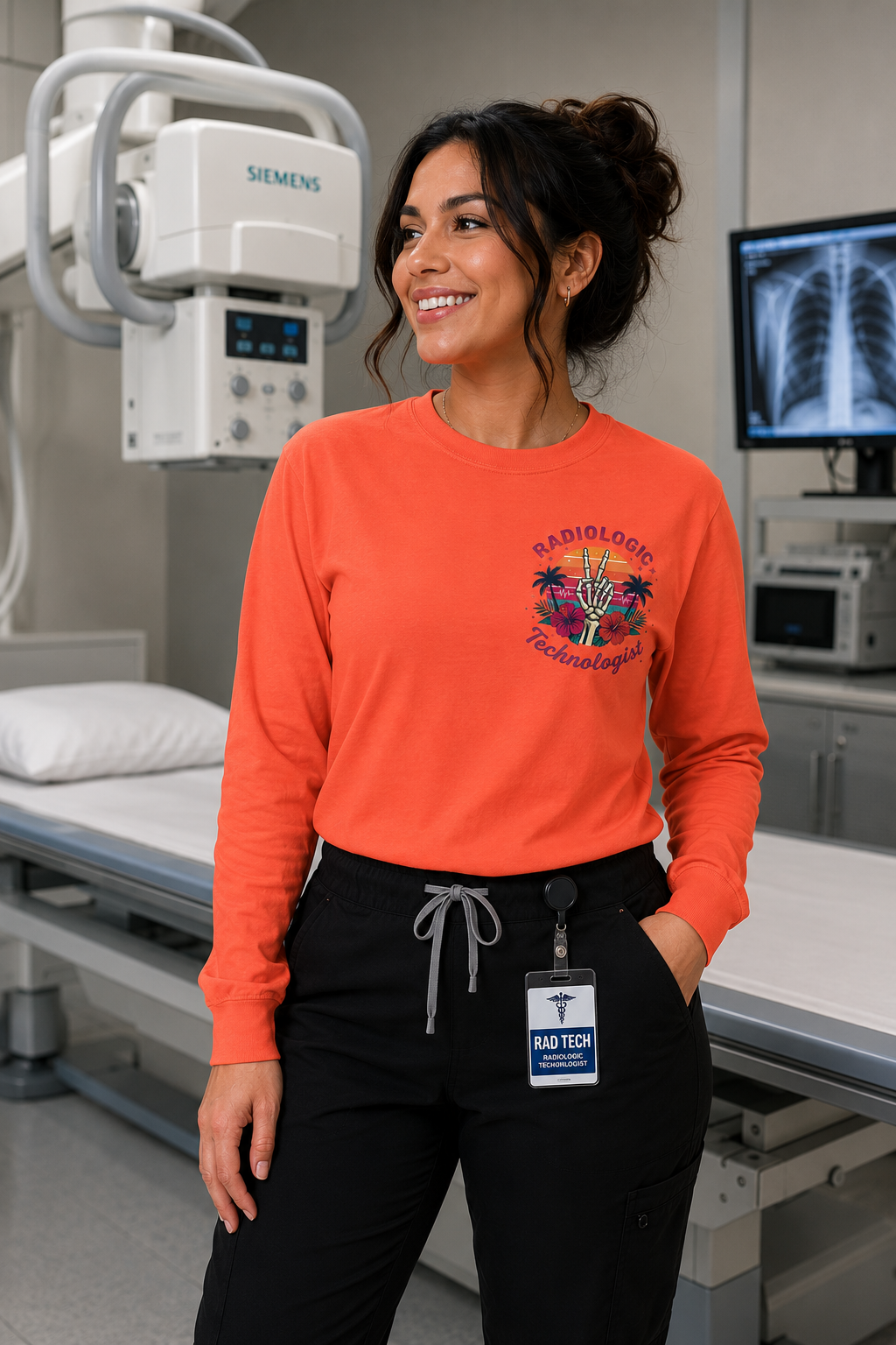 Radiologic Technologist Long Sleeve Tee | Making a Difference: One Image at a Time