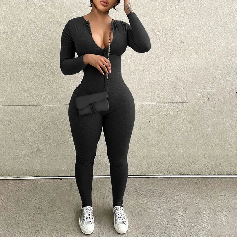 Boss Fit Zip Jumpsuit